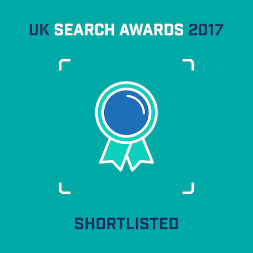 Bring shortlisted for Best Agency at UK Search Awards